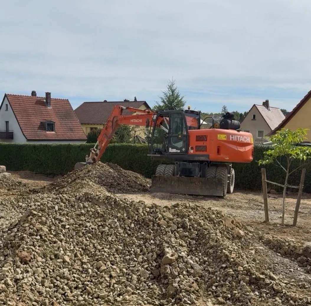 Leichte Baggerarbeiten